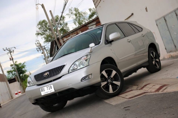 ขาย TOYOTA HARRIER 240G ปี06 ตัวสุดท้าย รุ่นTop หลังคาแก้ว ซันรูฟ มูลรูฟ สีบรอนซ์