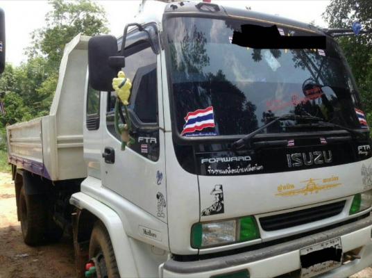 ขายรถบรรทุก 6 ล้อดัมพ์ คันที่ 1.ISUZU FTR 240 แรงม้าปี 2554 ไมล์ 85000 คันที่ 2. ISUZU FTR 200 แรงม้าปี 2549 ไมล์ 278000 ราคารวม 2 คัน 2000000