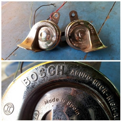 แตร BOSCH สองเสียงสูง/ต่ำ made in Spain 420Hz