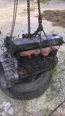 ขายเครื่อง ISUZU 195 6HE ข้อstd ปั้มลมมใหญ่082-216-0116