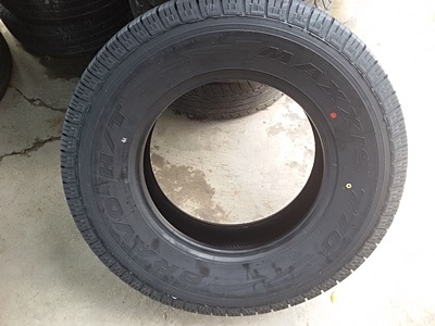 ขายยาง245/70/16 ปี 15 MAXXIS HT 770  เส้นละ 3300