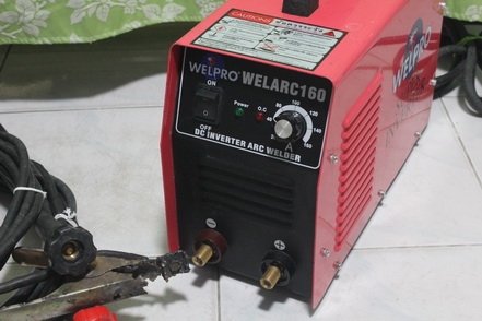 ตู้เชื่อมระบบอินเวอร์เตอร์ welpro ขนาด160A สภาพพร้อมใช้งาน ผ่านการใช้งานมาน้อยมากๆ อุปกรณ์ครบครับ