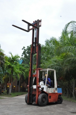 ขายFORKLIFT NISSAN FD25(2.5ตัน)ดีเซล เสาร์4.30เมตร ฟรูฟรี้ สวยเดิมจากญี่ปุ่น ยังไม่เคยใช้ในไทย 180,000เท่านั้น!!