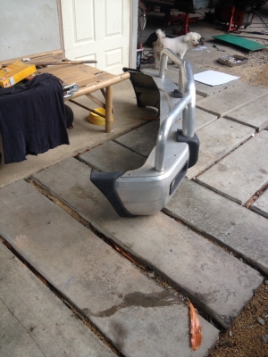 กันชนหน้า tiger 4x4 มิเนียม