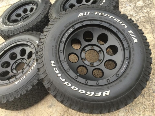 BF Goodrich All-Terrain 265 70 r17 + แม็ก Lenso Max1 ET-0