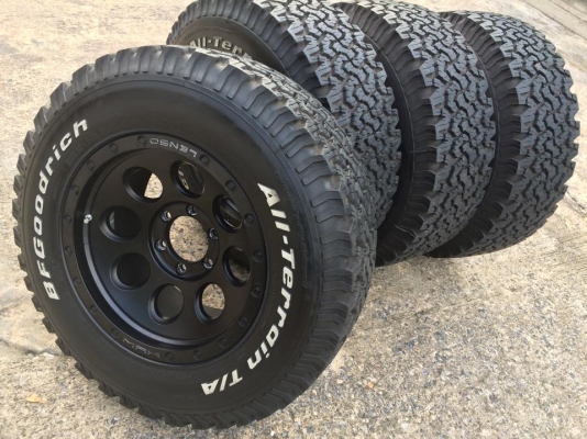 BF Goodrich All-Terrain 265 70 r17 + แม็ก Lenso Max1 ET-0