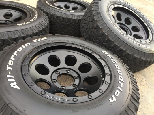 BF Goodrich All-Terrain 265 70 r17 + แม็ก Lenso Max1 ET-0