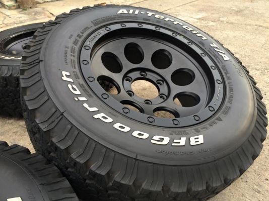 BF Goodrich All-Terrain 265 70 r17 + แม็ก Lenso Max1 ET-0