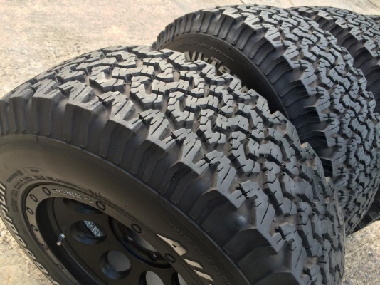BF Goodrich All-Terrain 265 70 r17 + แม็ก Lenso Max1 ET-0