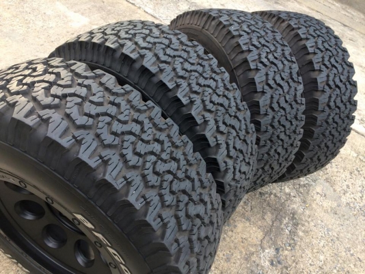 BF Goodrich All-Terrain 265 70 r17 + แม็ก Lenso Max1 ET-0