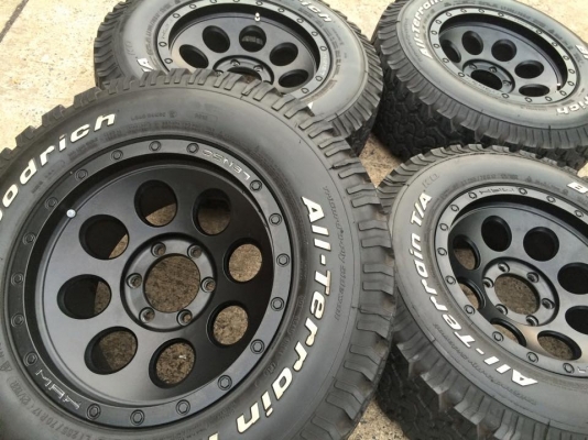 BF Goodrich All-Terrain 265 70 r17 + แม็ก Lenso Max1 ET-0