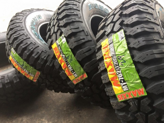 Mud Maxxis Bighorn MT-762 ชนาด 265 75 r16 ยางใหม่ปี15