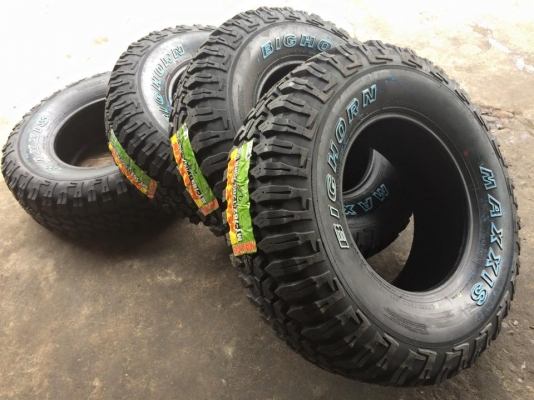 Mud Maxxis Bighorn MT-762 ชนาด 265 75 r16 ยางใหม่ปี15