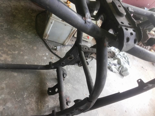 ขายโครง XJ400 คอท่อ สวยๆ 1500 บาท