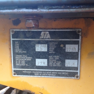 รถบด STA VV900D ระบบสั้นสะเทือน รถบด STA VV900D ระบบสั้นสะเทือน