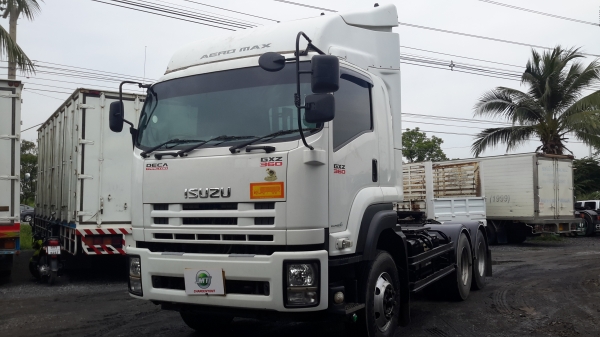 รถสิบล้อ หัวลาก Isuzu รุ่น GXZ77NF1H 360 แรงม้า ปี 55 สภาพสวย พร้อมใช้งาน ทดลองขบได้ สนใจติดต่อ เอ็ม
