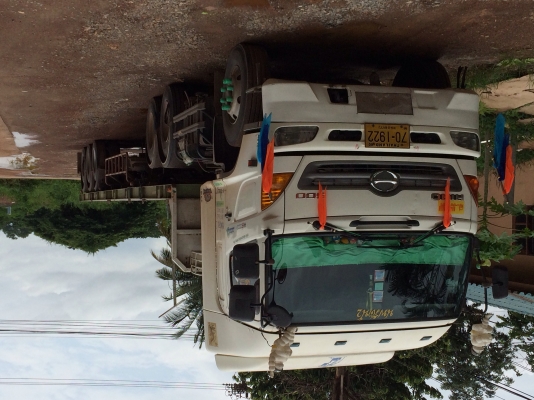 ขายด่วน รถสิบล้อหัวลากพร้อมหางพื้นเรียบสามเพลา.   Hino. 380. ปี 52 สภาพดีมากพร้อมใช้งาน. เอกสารพร้อม