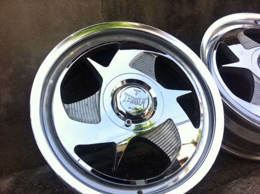 ล้อแม็กขอบ 17 จากญี่ปุ่น 5 รู กับ 4 รู 114