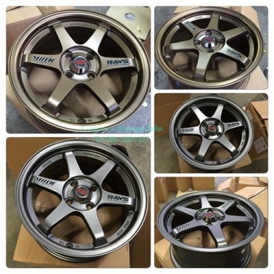 ล้อใหม่งานคุณภาพ งานSSW ขอบ15 TE37 ก้านยก กว้าง7" ออฟ35. มี2สี ล้อเปล่า ชุดละ 9,900฿. เท่านั้น