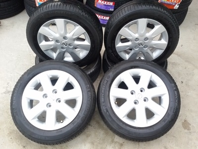 ขายล้อแม็กNISSAN March 15 ยางปี 4413   4 ล้อ