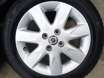 ขายล้อแม็กNISSAN March 15 ยางปี 4413   4 ล้อ