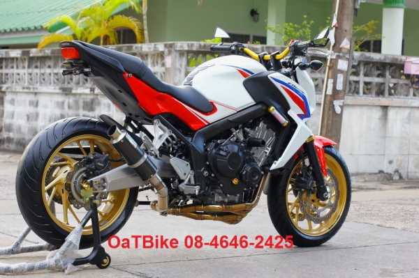 ขาย  CB650F  วิ่ง 3600 สภาพสวยพร้อมใช้หล่อๆ