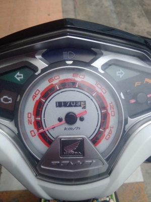 Honda Click i สีดำแดง รถสวย สภาพดี ลาย Street เป็นลายสุดท้าย