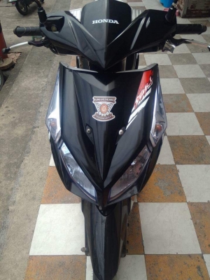 Honda Click i สีดำแดง รถสวย สภาพดี ลาย Street เป็นลายสุดท้าย