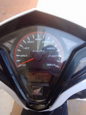 Honda Click 125 i ปี 2556 สีน้ำเงินดำ รุ่น tune up รถสวย คุ้มค่ามากๆ