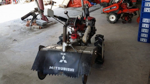 รถไถเดินตาม MITSUBISHI  รุ่น CT534  เก่าญี่ปุ่น   เครื่องยนต์ติดง่าย  สภาพสวยพร้อมใช้งาน