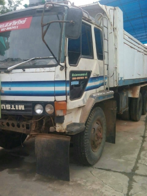 สิบล้อดั้ม ไอ้หลง FN527 MA195แรง 2เพา10 สปีค สภาพเดิมทั้งคัน (รถจอดนานต้องเช็ค) เล่มทะเบียนพร้อมโอน ขายตามสภาพ 485,000บ