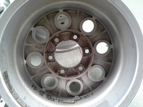 ล้อลายหยดนํ้า 6/139 ขอบ16 กว้าง9 ET0 สภาพสวยๆ 1ชุด