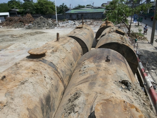 ขายด่วนถังน้ำมันใต้ดิน 20000 ลิตร 4 ลูก ขายด่วนถังน้ำมันใต้ดิน 20000 ลิตร 4 ลูก