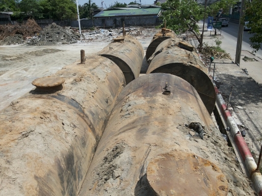 ขายด่วนถังน้ำมันใต้ดิน 20000 ลิตร 4 ลูก ขายด่วนถังน้ำมันใต้ดิน 20000 ลิตร 4 ลูก