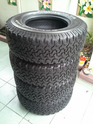 BF All USA. 265/70/16 ปลายปี11 สภาพสวยๆ 1ชุด BF All USA. 265/70/16 ปลายปี11 สภาพสวยๆ 1ชุด