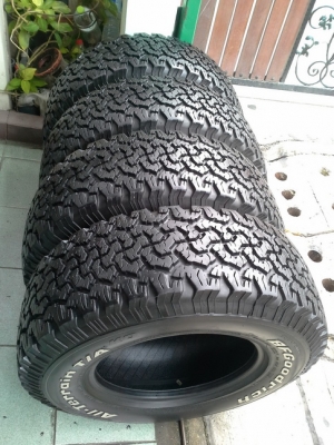 BF All USA. 265/70/16 ปลายปี11 สภาพสวยๆ 1ชุด
