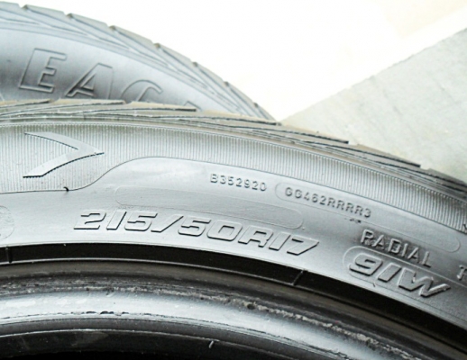 ยางขอบ17 กู๊ดเยียร์ 215-50-R17ลงพื้นปี13(4เส้น3,200บ)ดอกเพียบ ยางขอบ17 กู๊ดเยียร์ 215-50-R17ลงพื้นปี13(4เส้น3,200บ)ดอกเพียบ