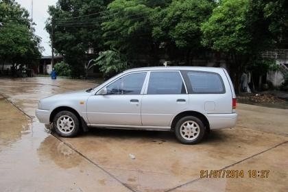 NISSAN VAN ปี96 ครื่อง 1600cc. ราคาถูก กันแดดกันฝน