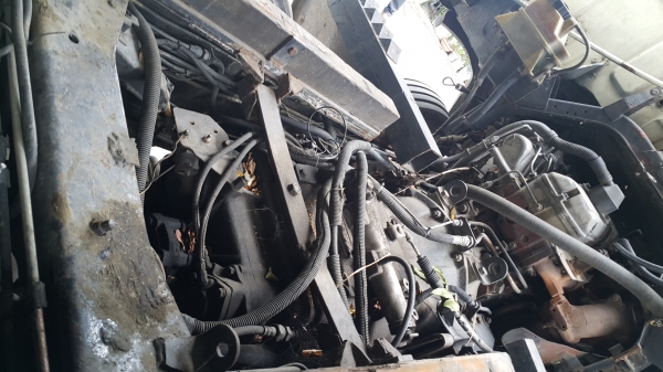 ขายรถพ่วง 20 ล้อ แม่-ลูก กระบะเหล็กคอกเกษตรดั้ม ISUZU 210 วางเครื่อง HINO P11C-320 แรง เกียร์อีตั้น รถสวย ยางเต็ม ราคาย้อมๆ1250000 ต่อรอง จัดแนนซ์ได้