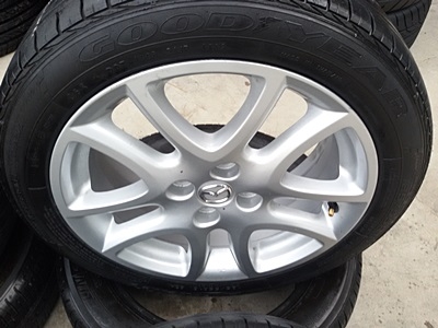 ขายล้อแม็กซ์ Mazda 2 Top16 ยาง185/55/16 ปี0813  4 ล้อ