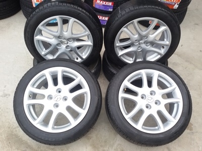 ขายล้อแม็กซ์ Mazda 2 Top16 ยาง185/55/16 ปี0813  4 ล้อ