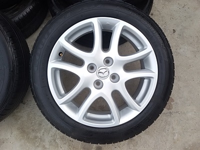 ขายล้อแม็กซ์ Mazda 2 Top16 ยาง185/55/16 ปี0813  4 ล้อ