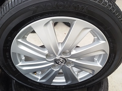 ขายล้อแม็กTOYOTA New VIOS พร้อมยาง ปี1614  4 ล้อ