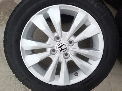 ขายล้อแม็กHONDA  CITYขอบ15 ยาง ปี3014  4 ล้อ