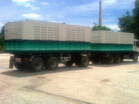 ขายรถพ่วง 22 ล้อ แม่-ลูก กระบะเหล็กคอกเกษตรดั้ม ISUZU 270 ปี.39 ลูก 3 เพลา 7.00.ม.รถสวย ราคา1550000 ต่อรอง สนใจโทรจองด่วน-