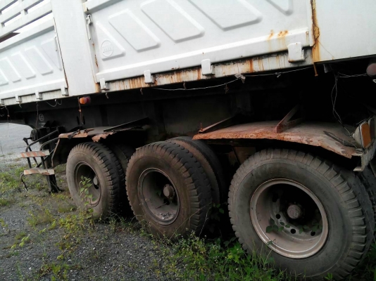 ขายหางเซมิดัมพ์สามมิตร 3 เพลาปี 2551 ราคา 580000