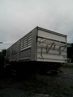 ขายหางเซมิดัมพ์สามมิตร 3 เพลาปี 2551 ราคา 580000