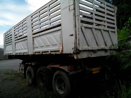 ขายหางเซมิดัมพ์สามมิตร 3 เพลาปี 2551 ราคา 580000