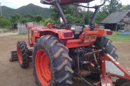 รถไถคูโบต้า M 5000รถเดิมอุปกรณ์ครบพร้อมใช้เล่มพร้อมปี53เล่มติดมือ 370000