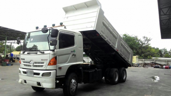 ขายรถ 10 ล้อ 2 เพลา กระบะเหล็กดั้ม อู่.สามมิตร HINO 344 ปี.53 มีระบบลากลูก ราคา1850000 สนใจรีบจองเลย